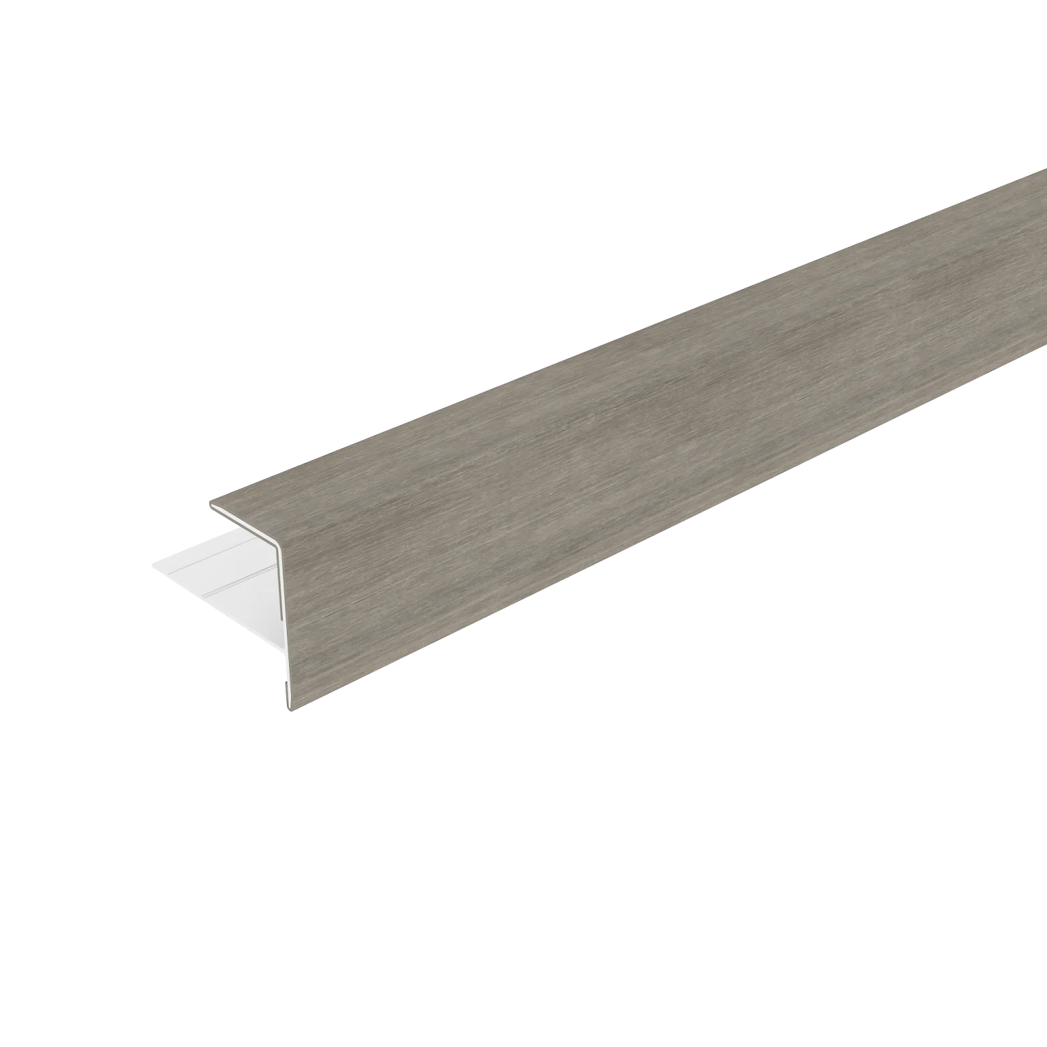 Eindprofiel NewTechWood Aluminium t.b.v. gevelbekleding | Antique