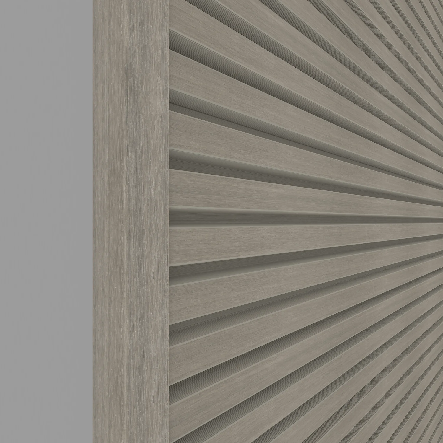 Eindprofiel NewTechWood Aluminium t.b.v. gevelbekleding | Antique - Afbeelding 4