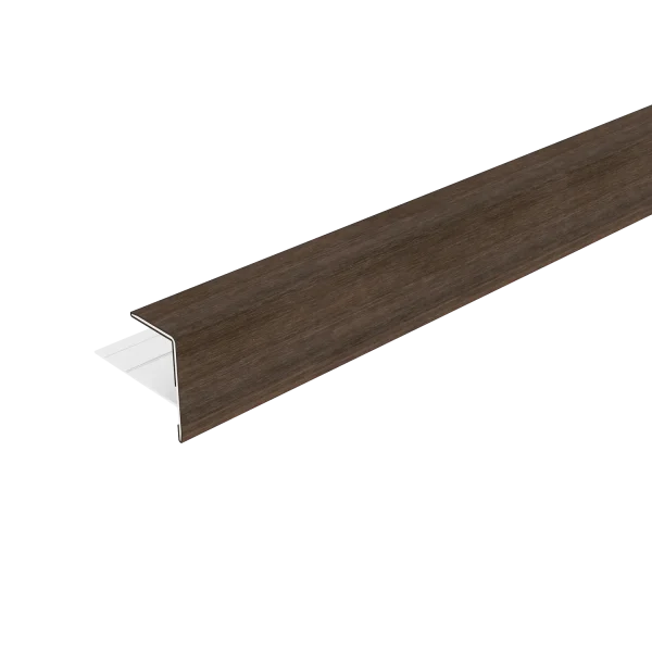 Eindprofiel NewTechWood Aluminium t.b.v. gevelbekleding | Ipé