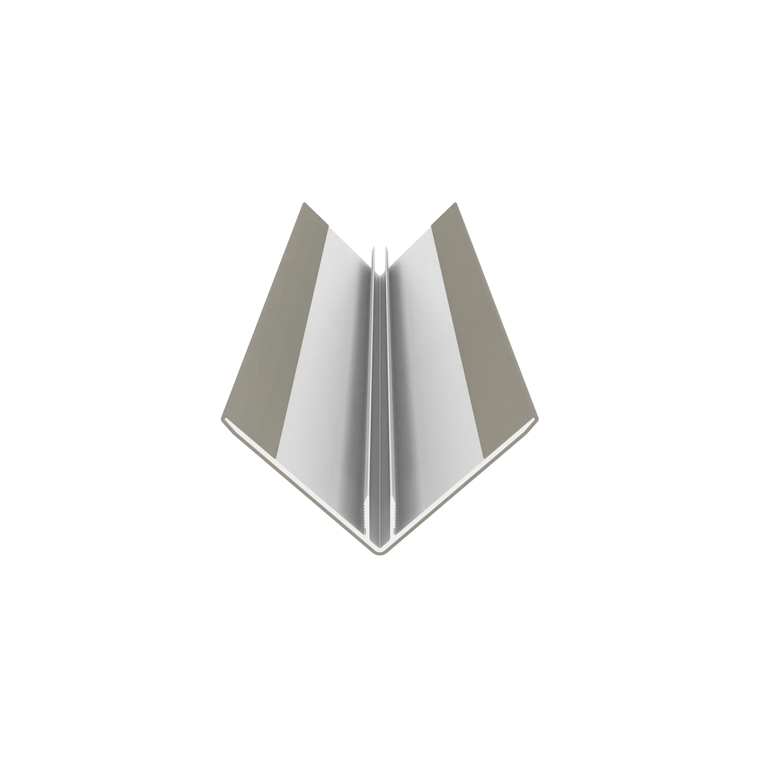 Hoekprofiel NewTechWood Aluminium t.b.v. gevelbekleding | Antique - Afbeelding 4