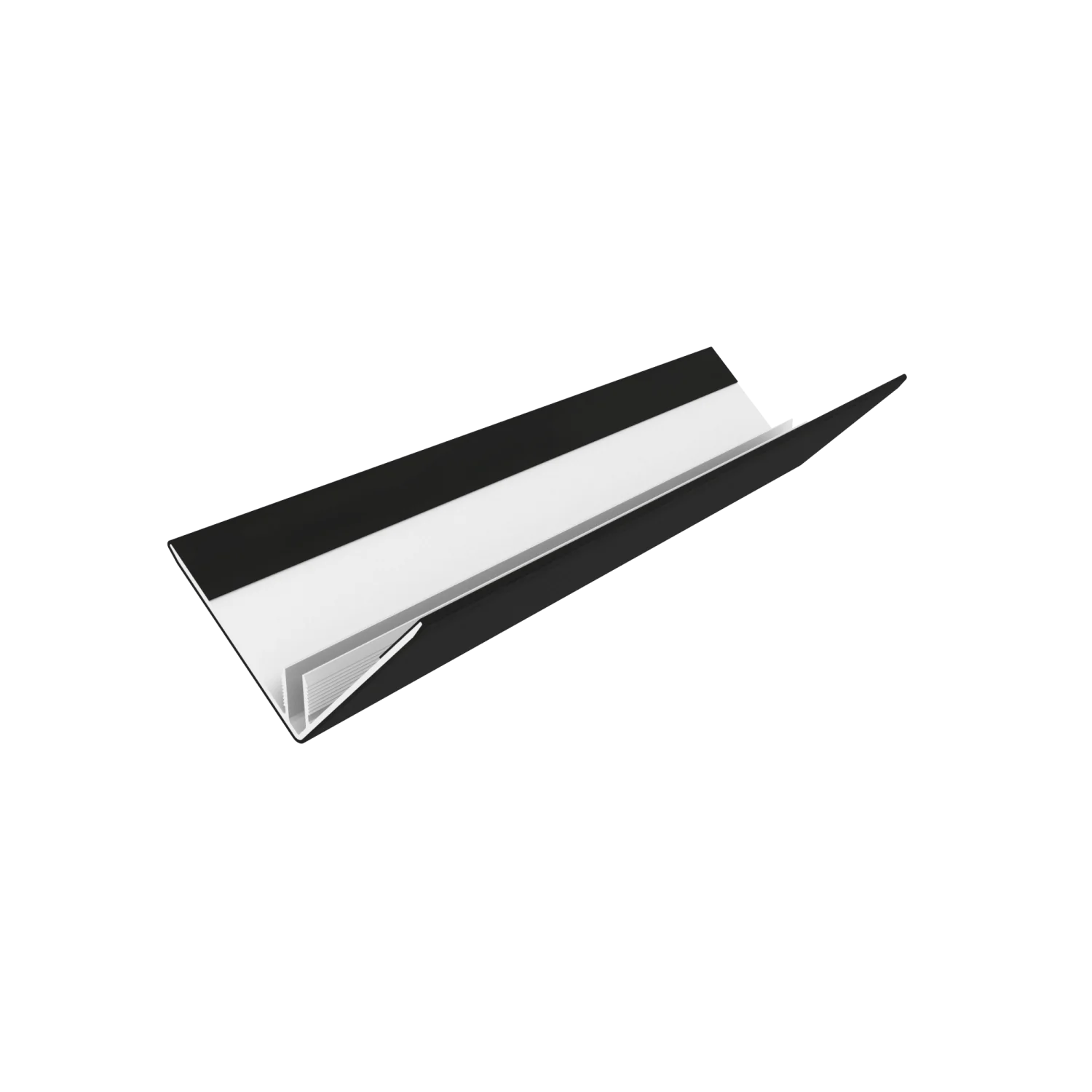 Hoekprofiel NewTechWood Aluminium t.b.v. gevelbekleding | Ebony Zwart - Afbeelding 3