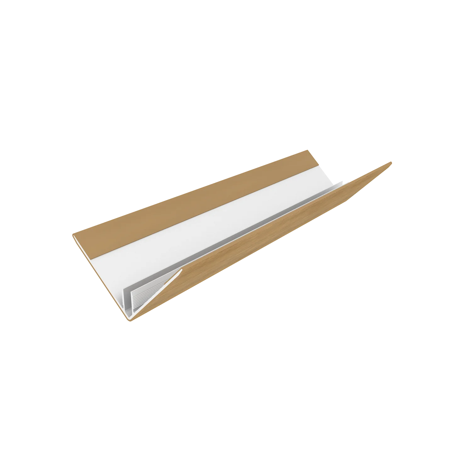 Hoekprofiel NewTechWood Aluminium t.b.v. gevelbekleding | Red Cedar - Afbeelding 3