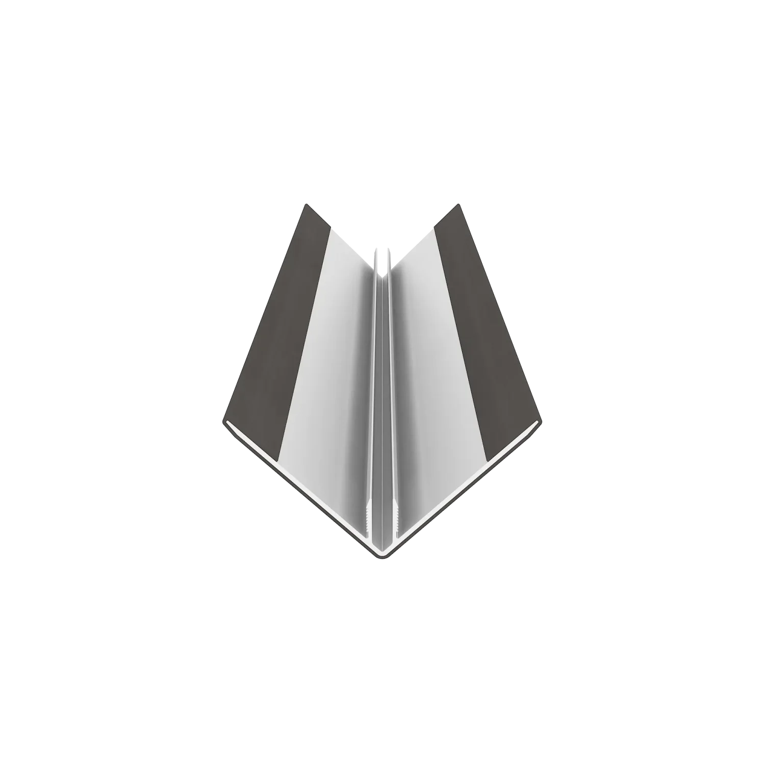 Hoekprofiel NewTechWood Aluminium t.b.v. gevelbekleding | Silver Gray - Afbeelding 4