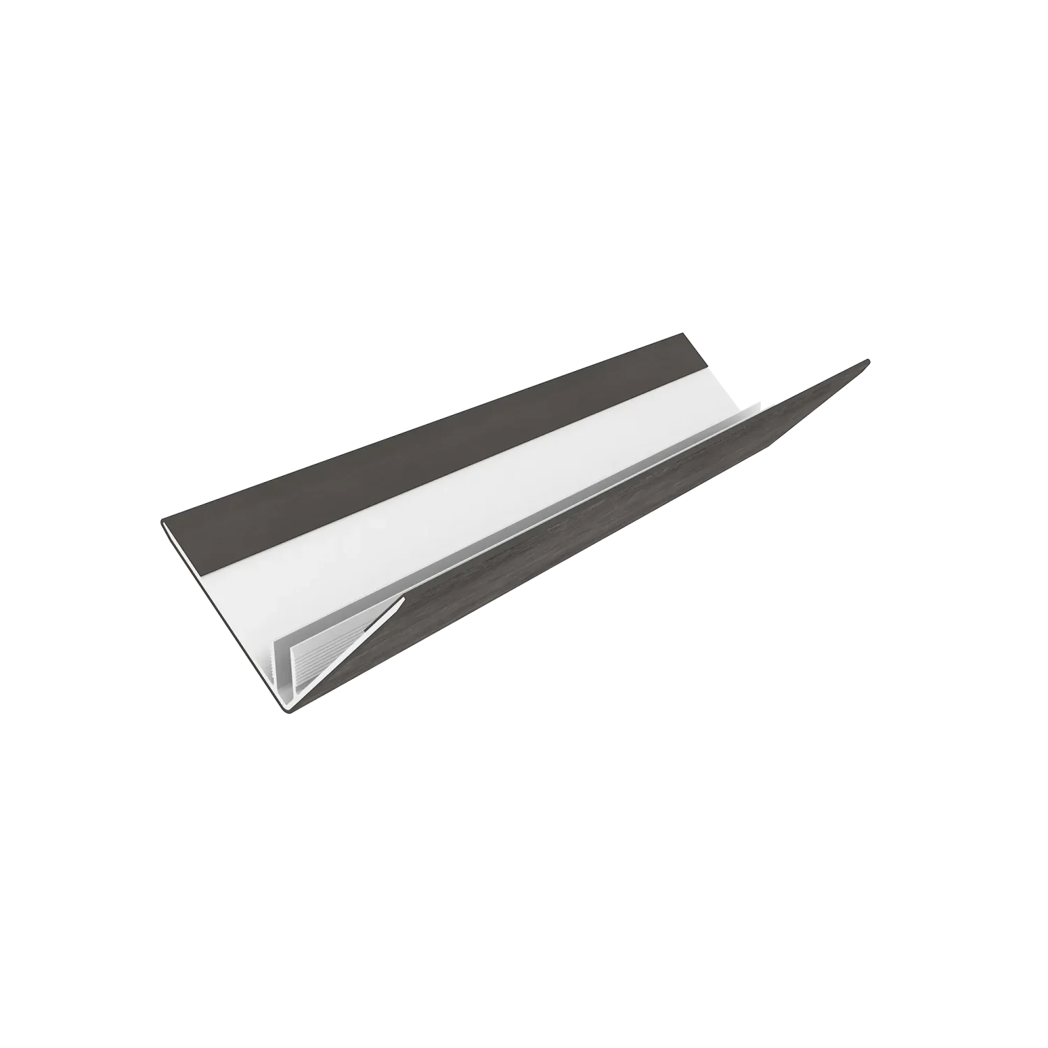 Hoekprofiel NewTechWood Aluminium t.b.v. gevelbekleding | Silver Gray - Afbeelding 3