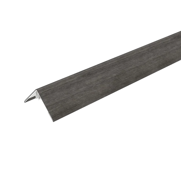 Hoekprofiel NewTechWood Aluminium t.b.v. gevelbekleding | Silver Gray