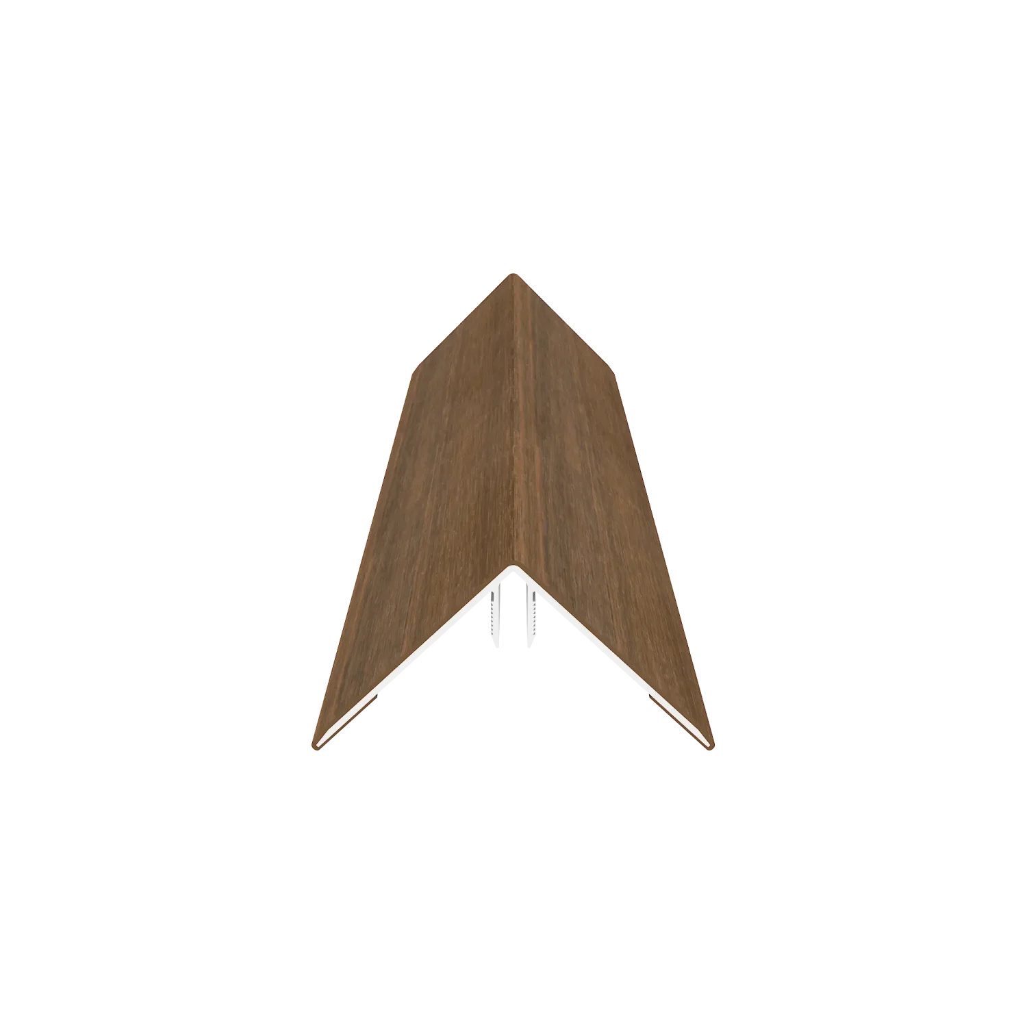 Hoekprofiel NewTechWood Aluminium t.b.v. gevelbekleding | Teak - Afbeelding 2