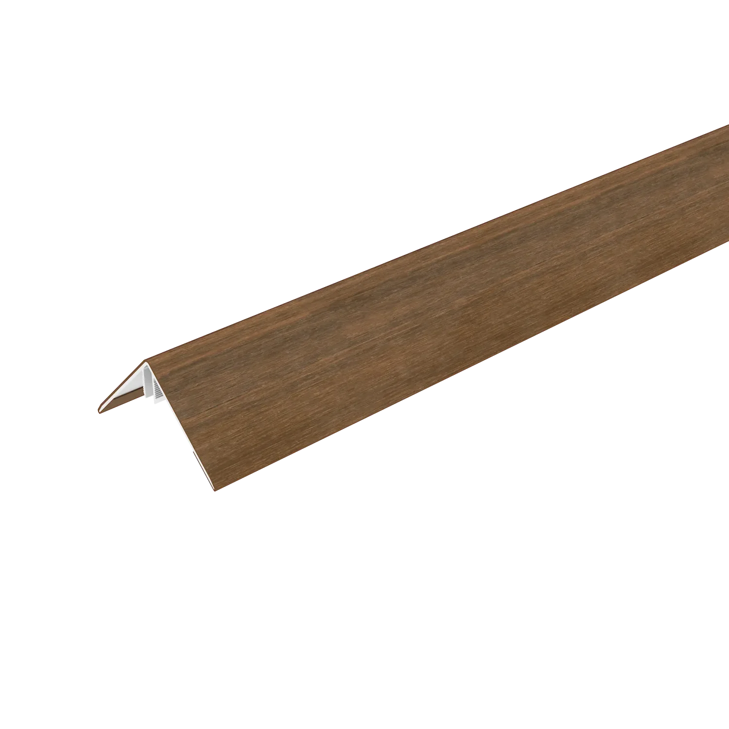 Hoekprofiel NewTechWood Aluminium t.b.v. gevelbekleding | Teak
