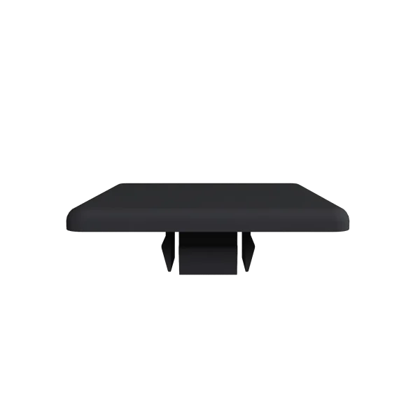 Paalkap NewTechWood Aluminium | Zwart