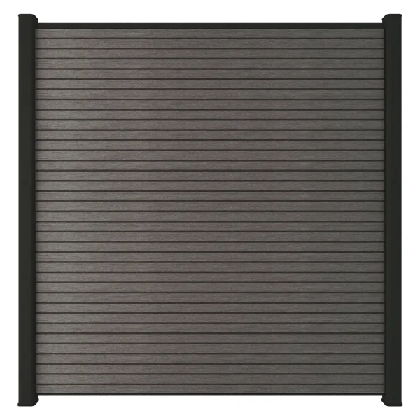 Schutting NewTechWood Composiet Triple Silver Gray | 180 x 180 cm