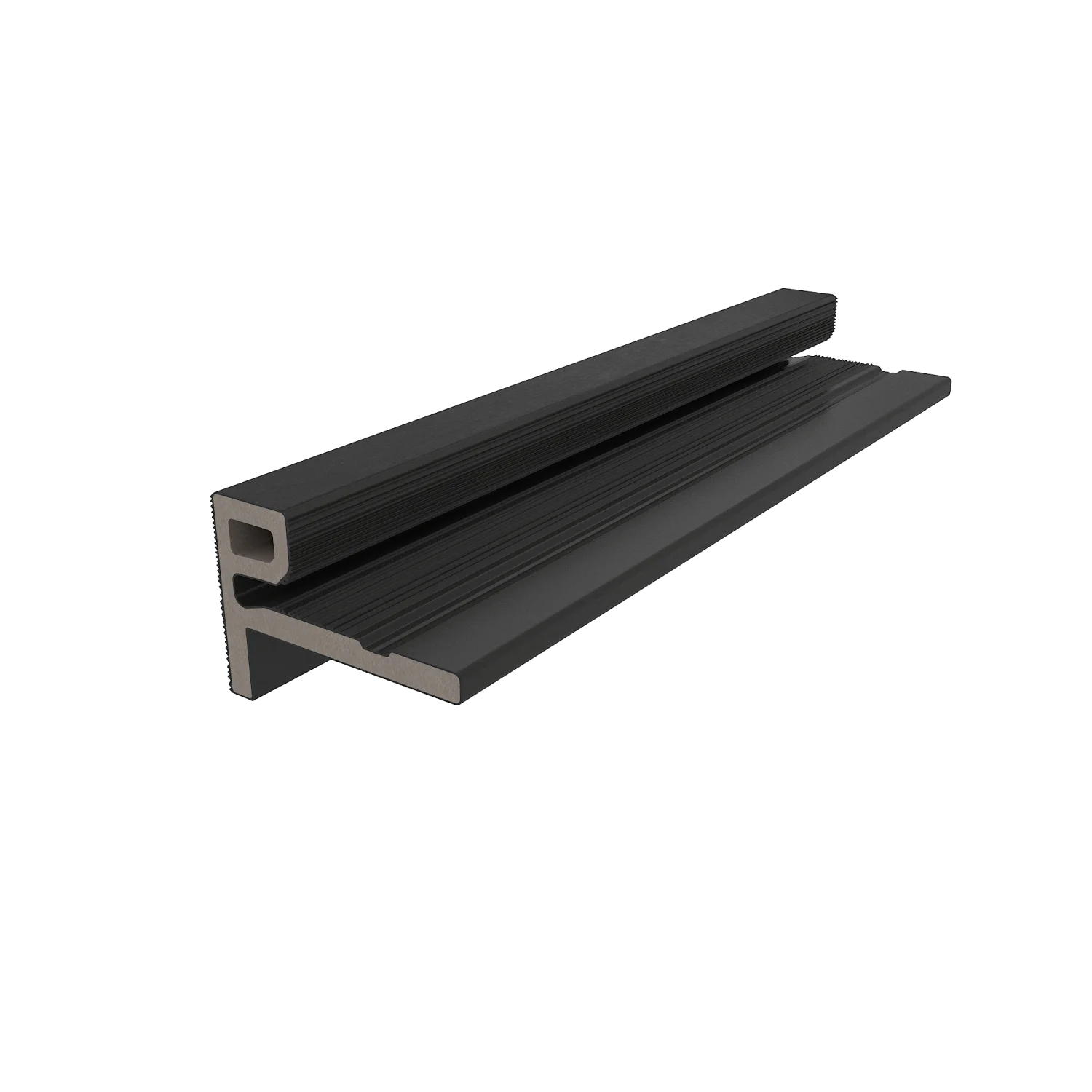 Eindprofiel NewTechWood Composiet t.b.v. wandbekleding | Shou Sugi Ban - Afbeelding 3