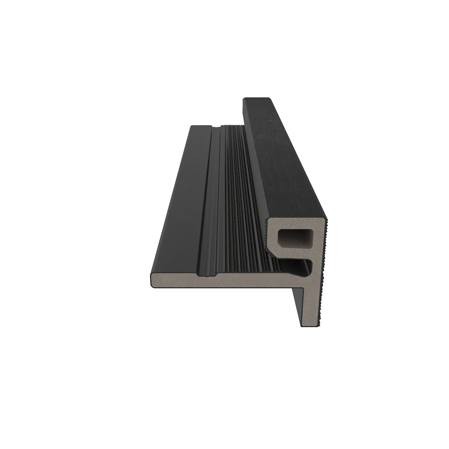 Eindprofiel NewTechWood Composiet t.b.v. wandbekleding | Shou Sugi Ban - Afbeelding 2