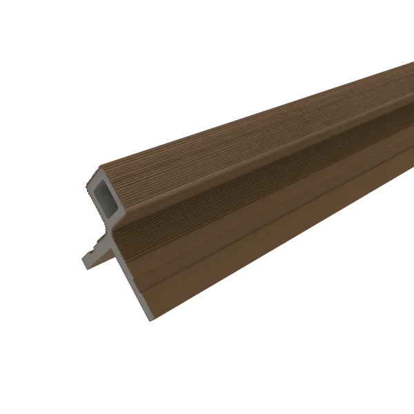 Hoekprofiel NewTechWood Composiet t.b.v. wandbekleding | Teak