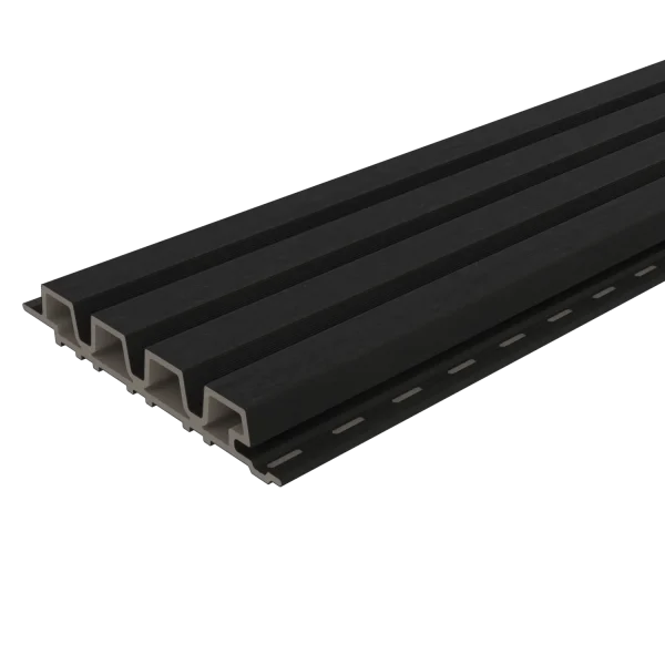 Gevelbekleding NewTechWood Composiet Castellation PRO35 | Ebony Zwart
