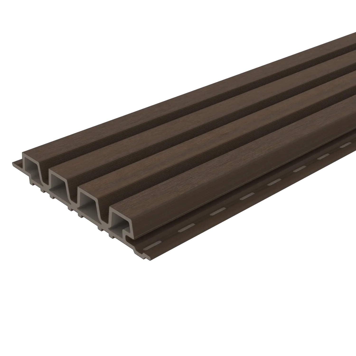 Gevelbekleding Castellation PRO35-NewTechWood-Ipé-product-voorkant 4