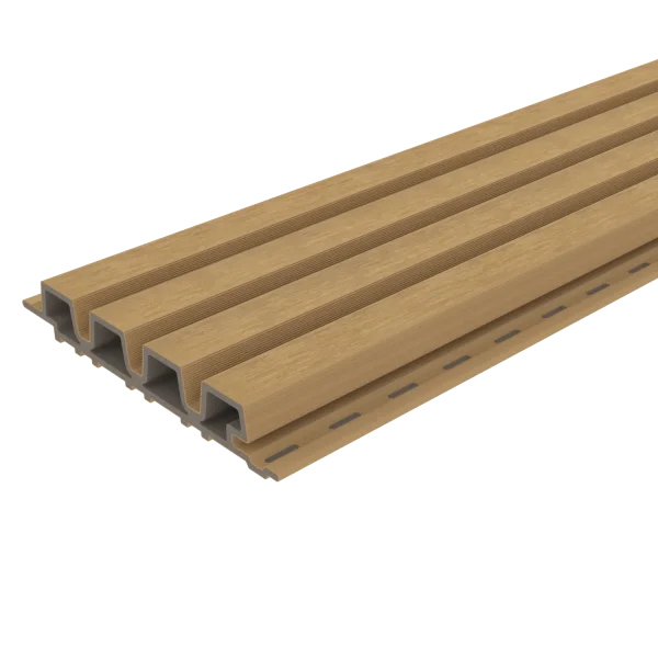 Gevelbekleding NewTechWood Composiet Castellation PRO35 | Red Cedar