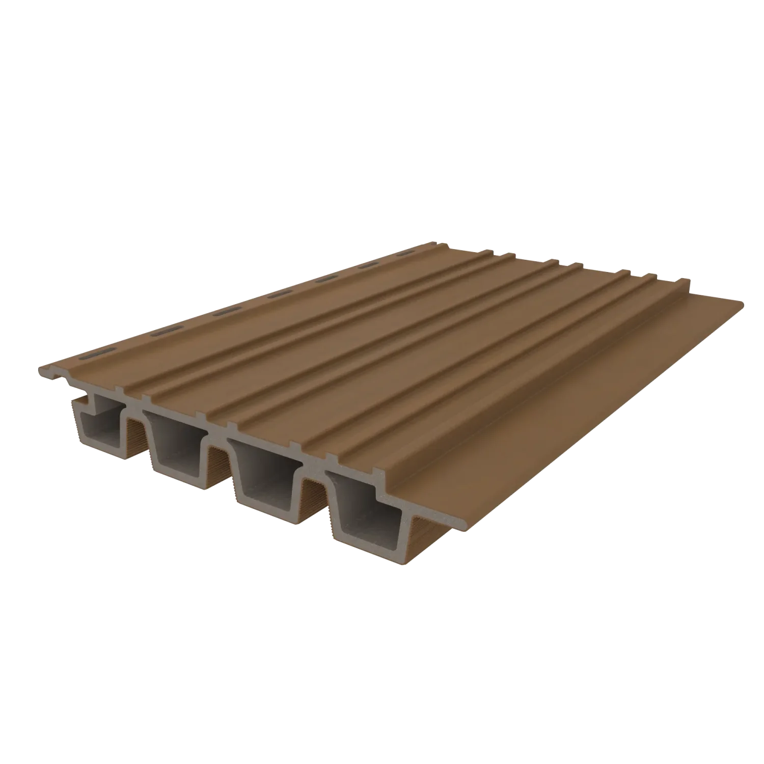 Gevelbekleding NewTechWood Composiet Castellation PRO35 | Teak - Afbeelding 5