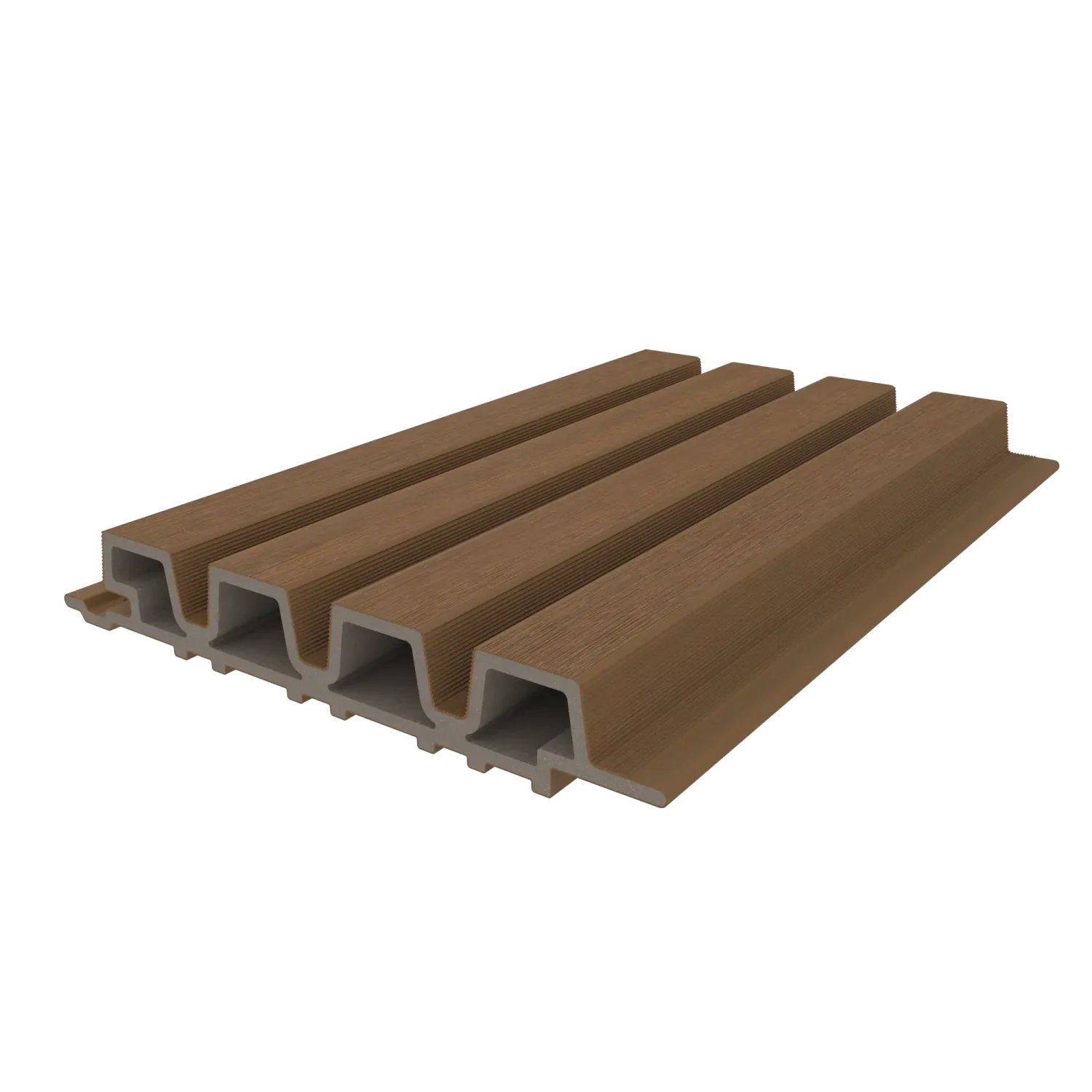 Gevelbekleding NewTechWood Composiet Castellation PRO35 | Teak - Afbeelding 4