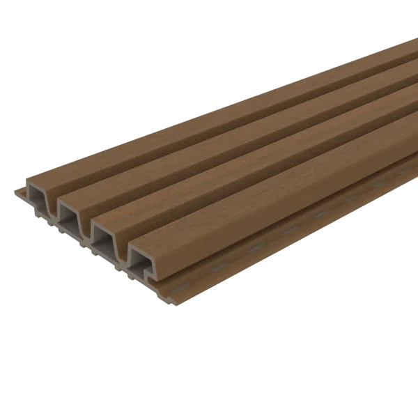 Gevelbekleding NewTechWood Composiet Castellation PRO35 | Teak