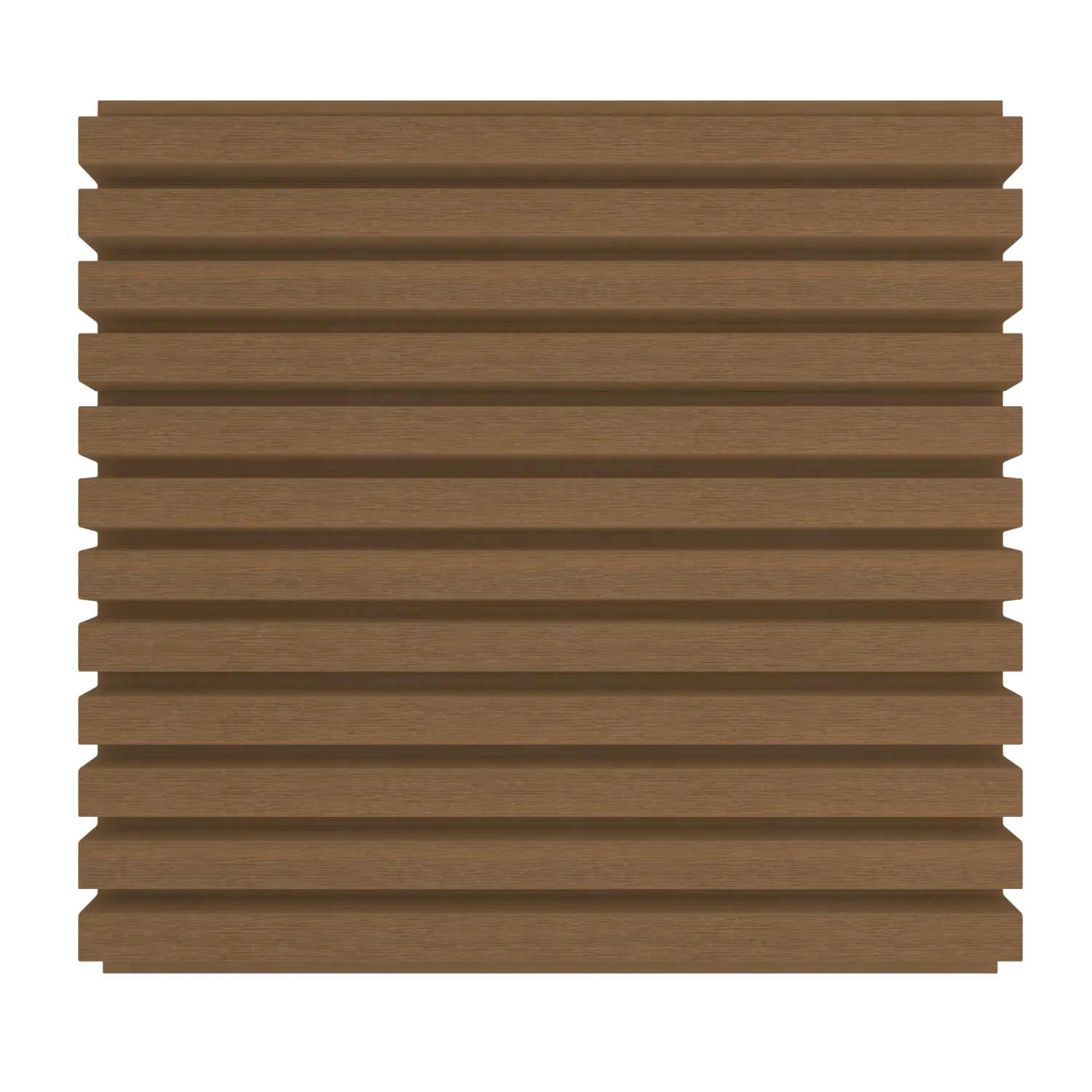 Gevelbekleding NewTechWood Composiet Castellation PRO35 | Teak - Afbeelding 6