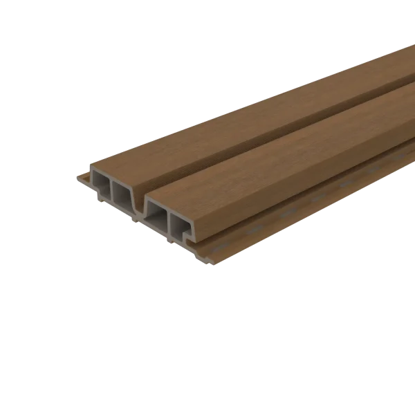 Gevelbekleding NewTechWood Composiet Castellation PRO65 | Teak