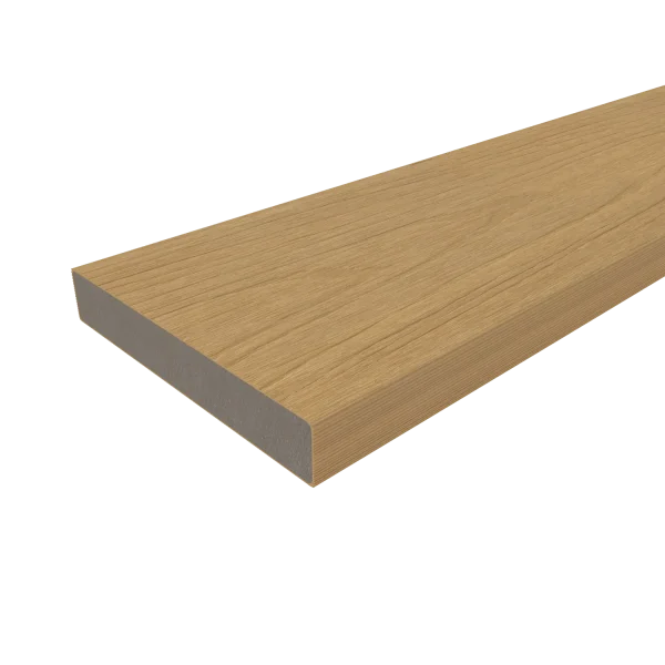 Kantplank NewTechWood Composiet Houtstructuur | Red Cedar | 13,8 cm