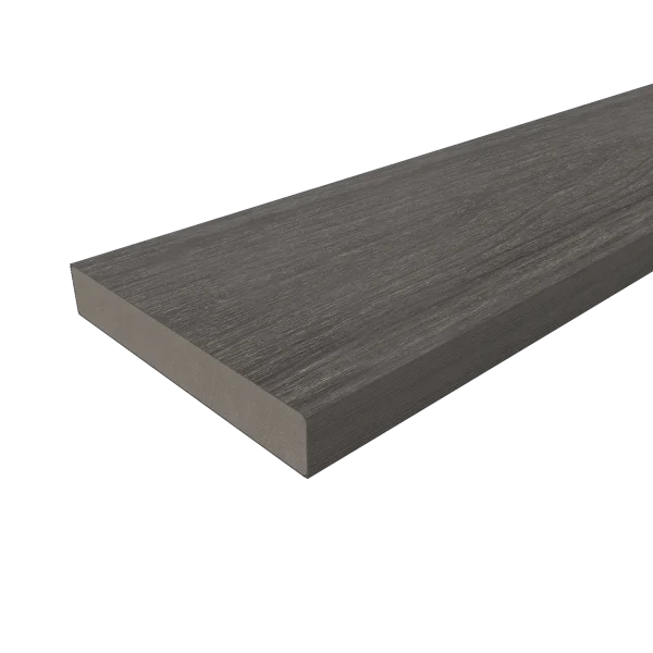 Kantplank NewTechWood Composiet Houtstructuur | Silver Gray | 13,8 cm