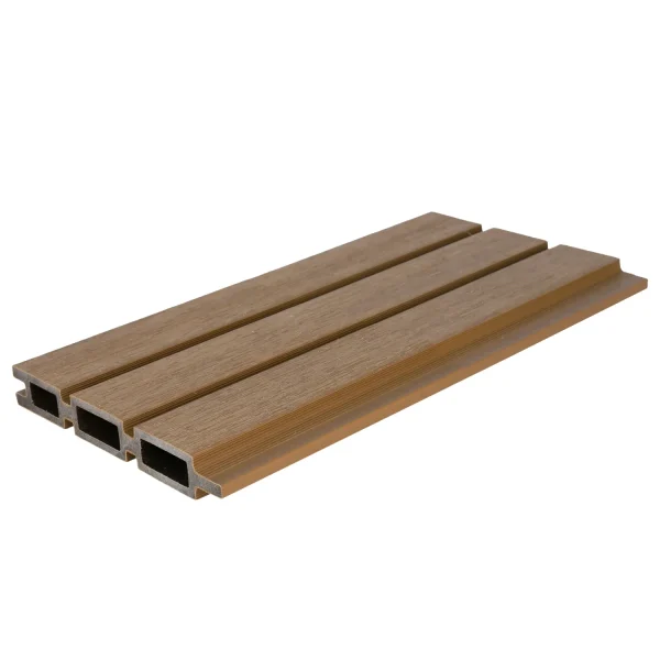Schuttingplank NewTechWood Composiet Triple | Teak | 2,1 x 16 x 178,5 cm