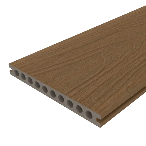 Vlonderplank NewTechWood Composiet Houtstructuur | Teak | 21 cm