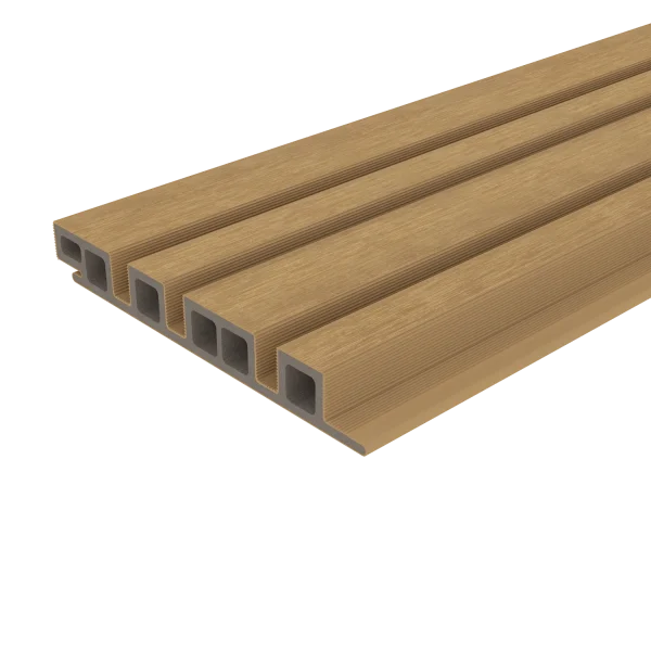 Wandbekleding NewTechWood Composiet Castellation 4325 profiel | Red Cedar