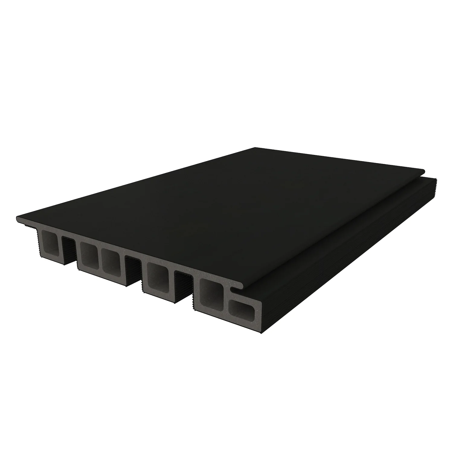 Wandbekleding NewTechWood Composiet Castellation 4325 profiel | Shou Sugi Ban - Afbeelding 5