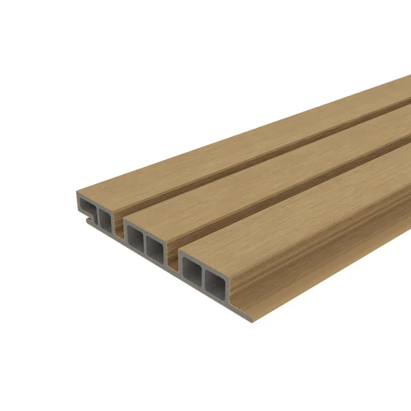 Wandbekleding NewTechWood Composiet Castellation 50 profiel | Red Cedar