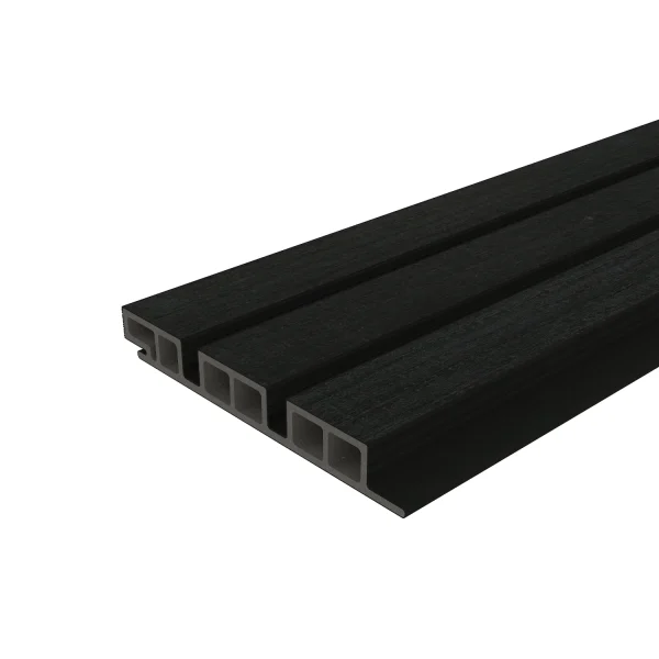 Wandbekleding NewTechWood Composiet Castellation 50 profiel | Shou Sugi Ban