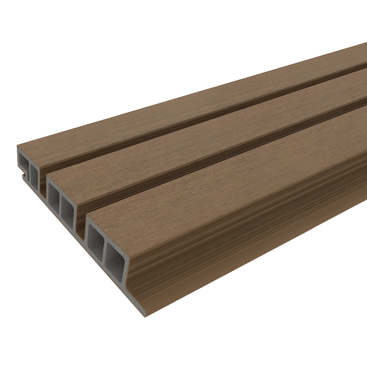 Wandbekleding-Castellation-50-NewTechWood-Teak-product-bovenkant-4