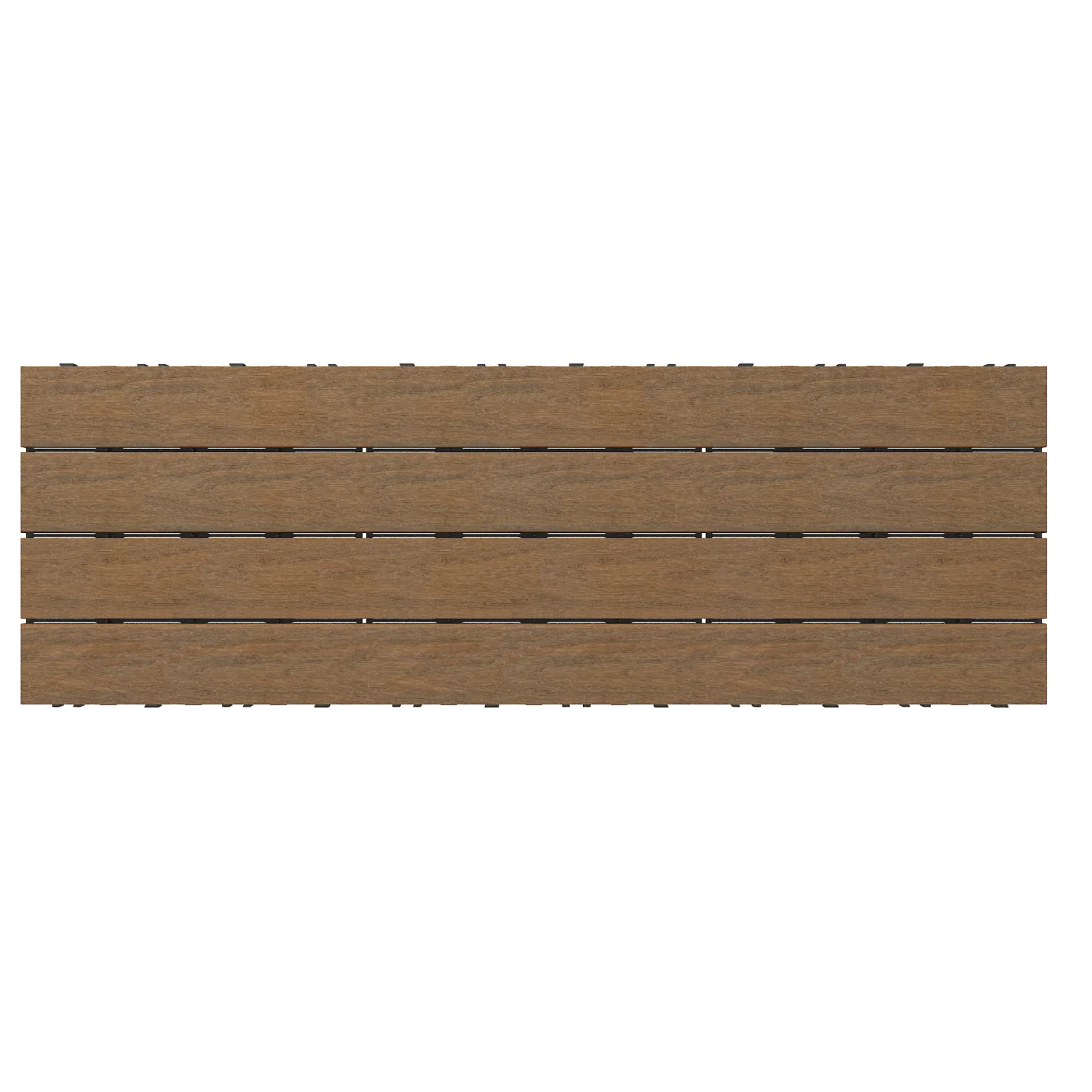 Vlondertegels NewTechWood Composiet Houtstructuur | Teak | 30 x 90 cm - Afbeelding 3