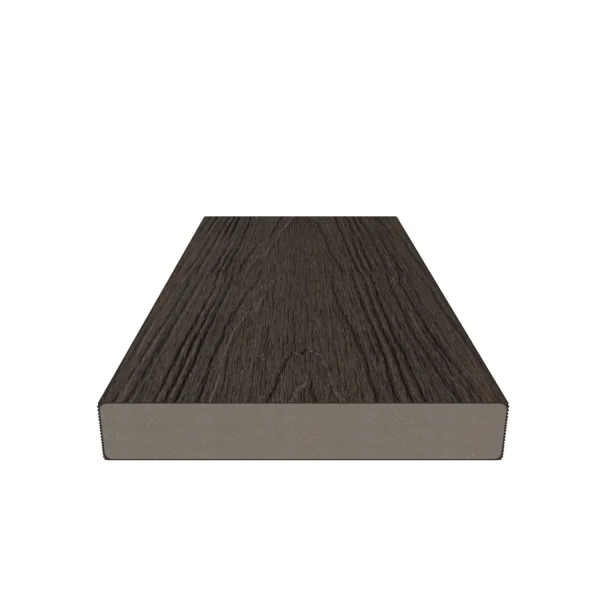 Sample | KANTPLANK NewTechWood Composiet Houtstructuur | Walnoot | 13,8 cm