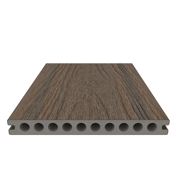 Sample | Vlonderplank NewTechWood Composiet Houtstructuur | Ipé | 21 cm