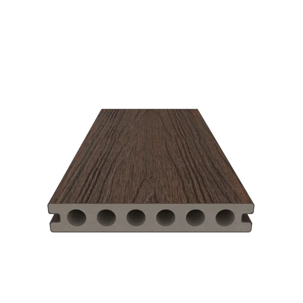 Sample | Vlonderplank NewTechWood Composiet Houtstructuur | Walnoot | 13,8 cm