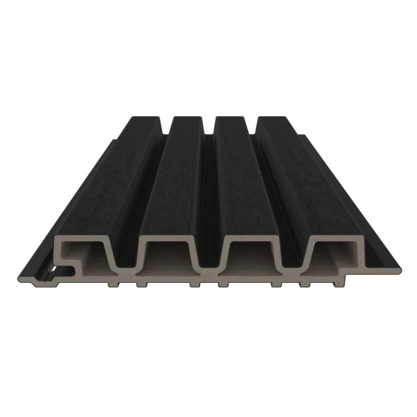 Sample | Gevelbekleding NewTechWood Composiet Castellation PRO35 | Ebony zwart