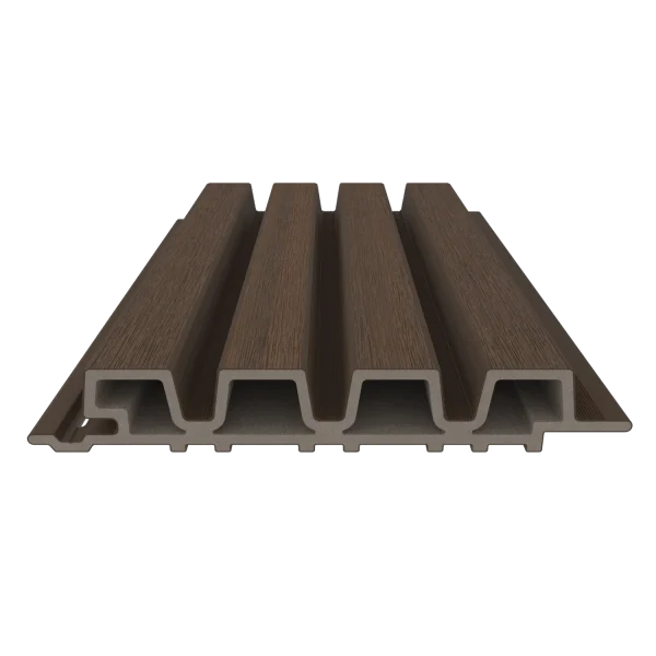 Sample | Gevelbekleding NewTechWood Composiet Castellation PRO35 | Ipé