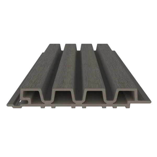 Sample | Gevelbekleding NewTechWood Composiet Castellation PRO35 | Silver Gray