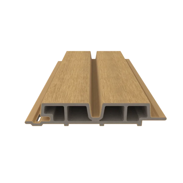 Sample | Gevelbekleding NewTechWood Composiet Castellation PRO65 | Red Cedar