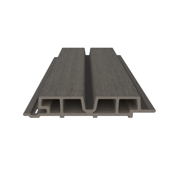 Sample | Gevelbekleding NewTechWood Composiet Castellation PRO65 | Silver Gray