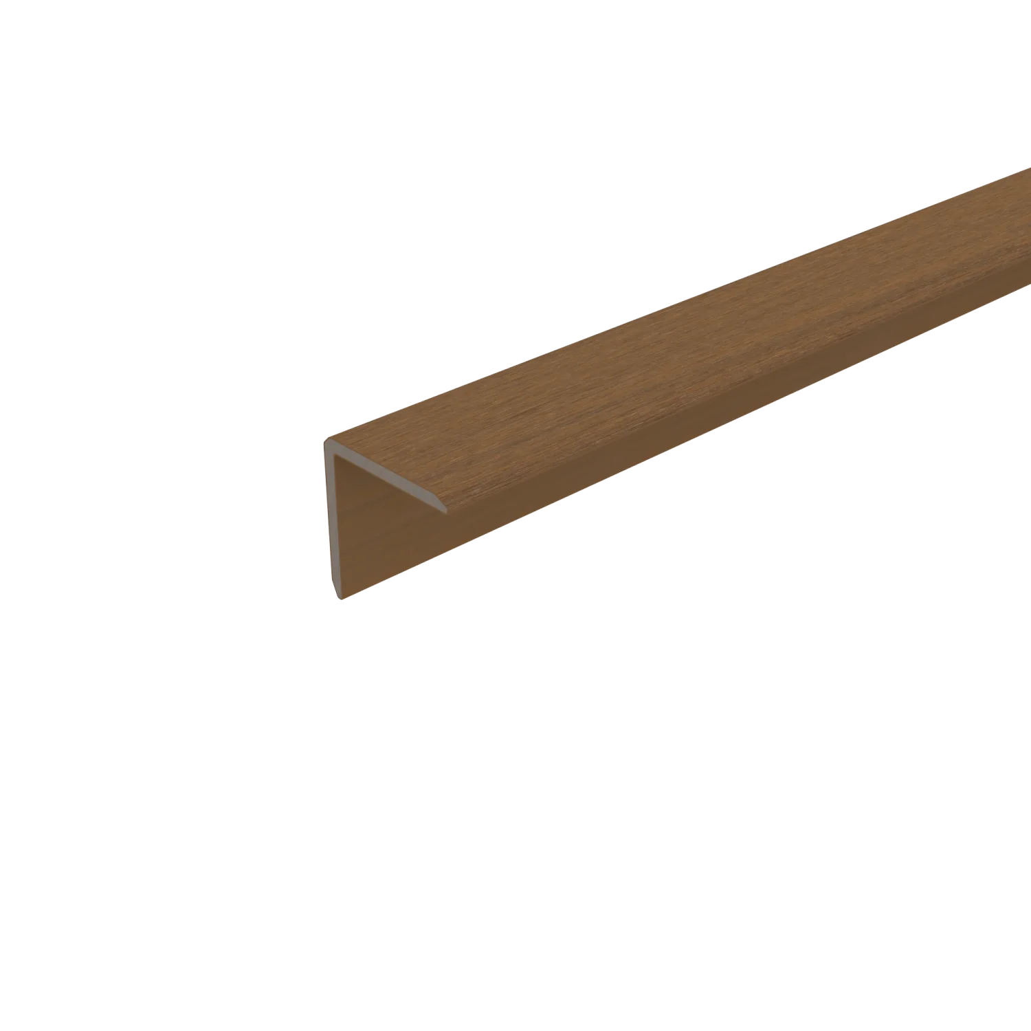 Hoekprofiel NewTechWood Composiet t.b.v. wandbekleding vlak | Teak