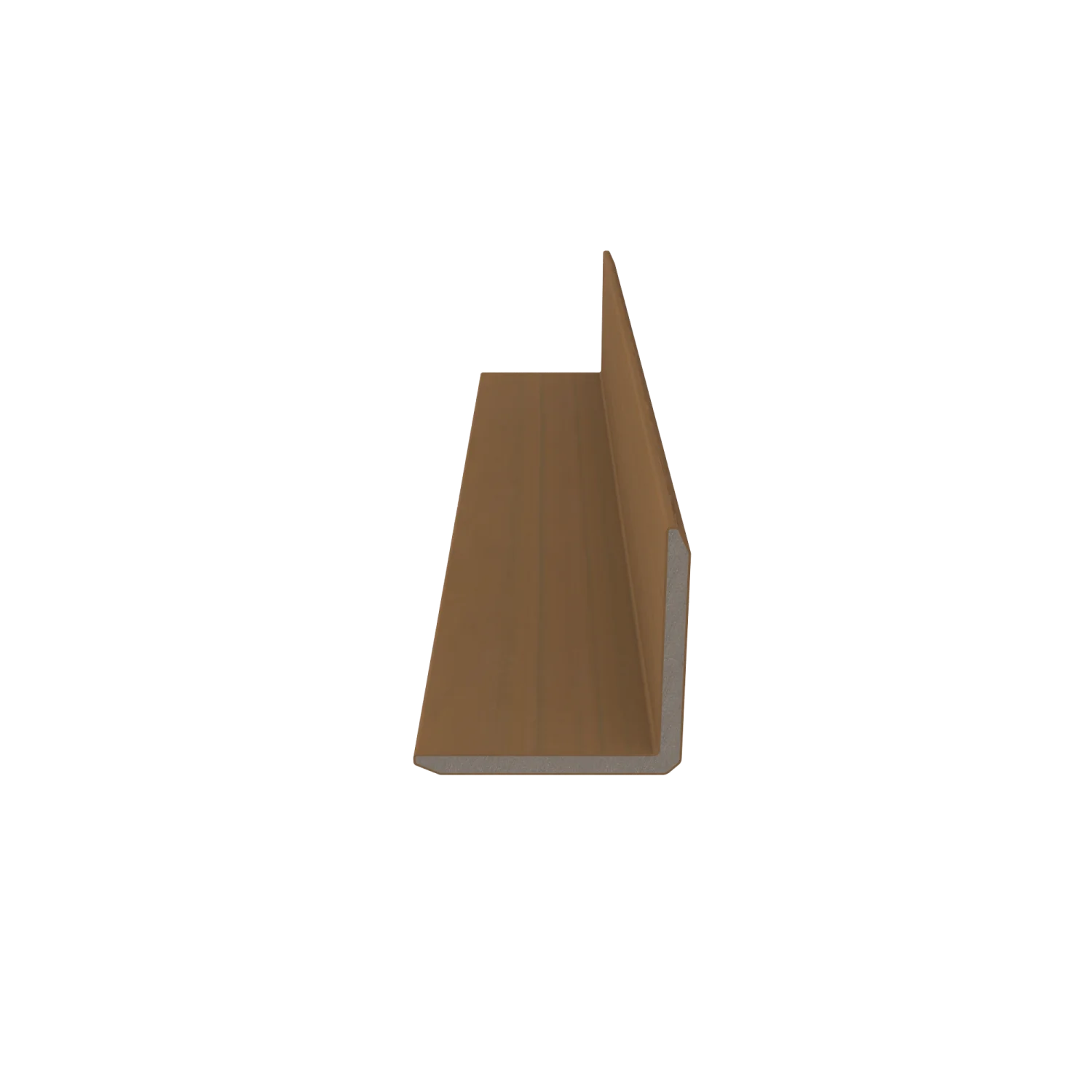 Hoekprofiel NewTechWood Composiet t.b.v. wandbekleding vlak | Teak - Afbeelding 4