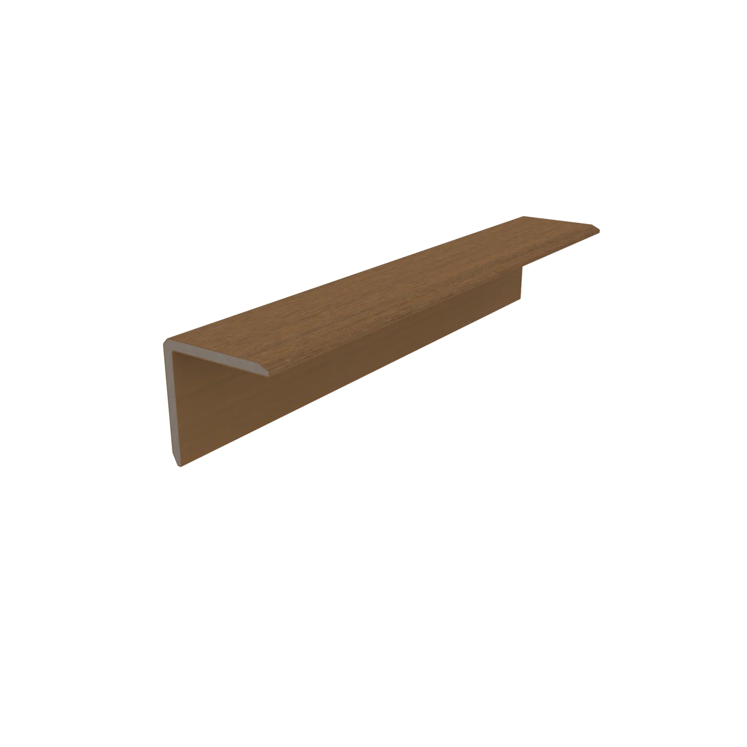 Hoekprofiel NewTechWood Composiet t.b.v. wandbekleding vlak | Teak - Afbeelding 5