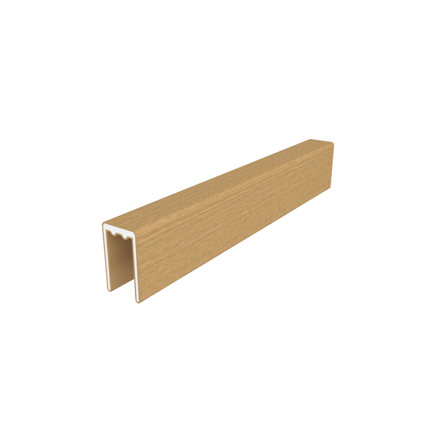 Frameset NewTechWood Aluminium t.b.v schutting i.c.m betonpalen | Red Cedar - Afbeelding 8