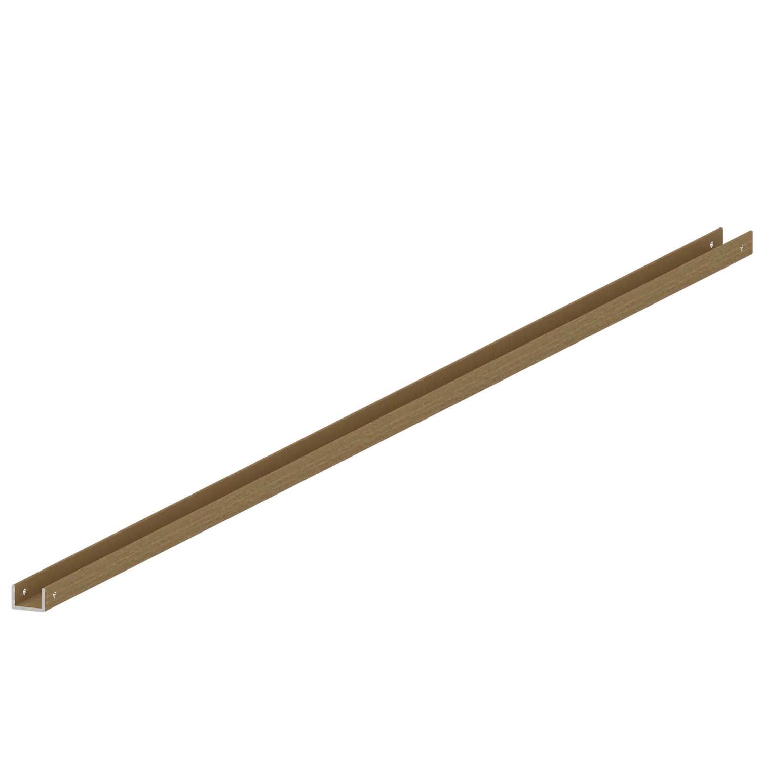 Frameset NewTechWood Aluminium t.b.v schutting i.c.m betonpalen | Red Cedar - Afbeelding 10
