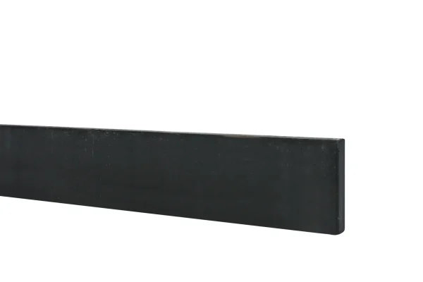 Betonplaat glad | antraciet gecoat | 3,5 x 24 x 184 cm