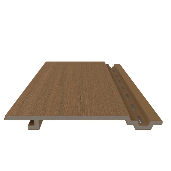 Sample | Wandbekleding vlak NewTechWood Composiet | Teak