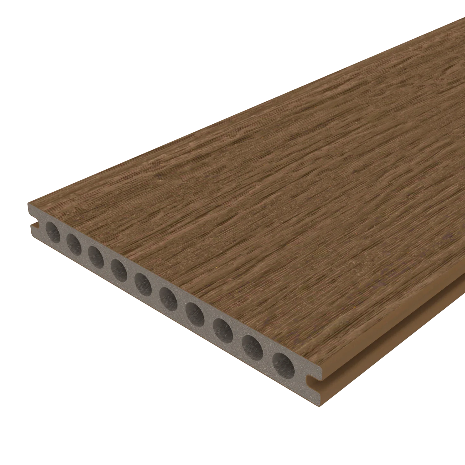 Vlonderplank breed-NewTechWood-Teak-OW-product-bovenkant 3